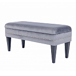 Мягкая банкетка с зоной для хранения Casket Grey варинант исполнения - 2 | Loft Concept в Ульяновске