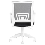 Офисное кресло с основанием из белого пластика Desk chairs Black варинант исполнения - 4 | Loft Concept в Ульяновске