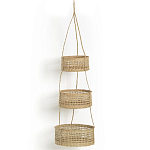 Подвесные плетеные корзины для цветов Musa Wicker Baskets варинант исполнения - 2 | Loft Concept в Ульяновске