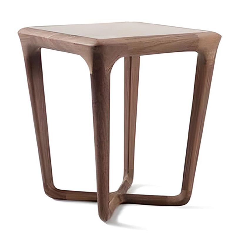 Столик приставной из массива дерева Walnut Wood Table Орех Столик приставной из массива дерева Walnut Wood Table Орех в Ульяновске | Loft Concept