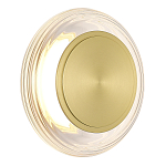 Бра круглое золото/прозрачный Plumpness LED 7 варинант исполнения - 1 | Loft Concept в Ульяновске