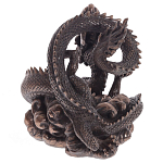 Декоративная статуэтка Дракон Fuzanglong Dragon Dark Bronze Statuette варинант исполнения - 4 | Loft Concept в Ульяновске