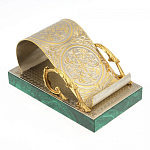 Подставка для телефона из натурального камня малахит Natural Stone Stand варинант исполнения - 1 | Loft Concept в Ульяновске