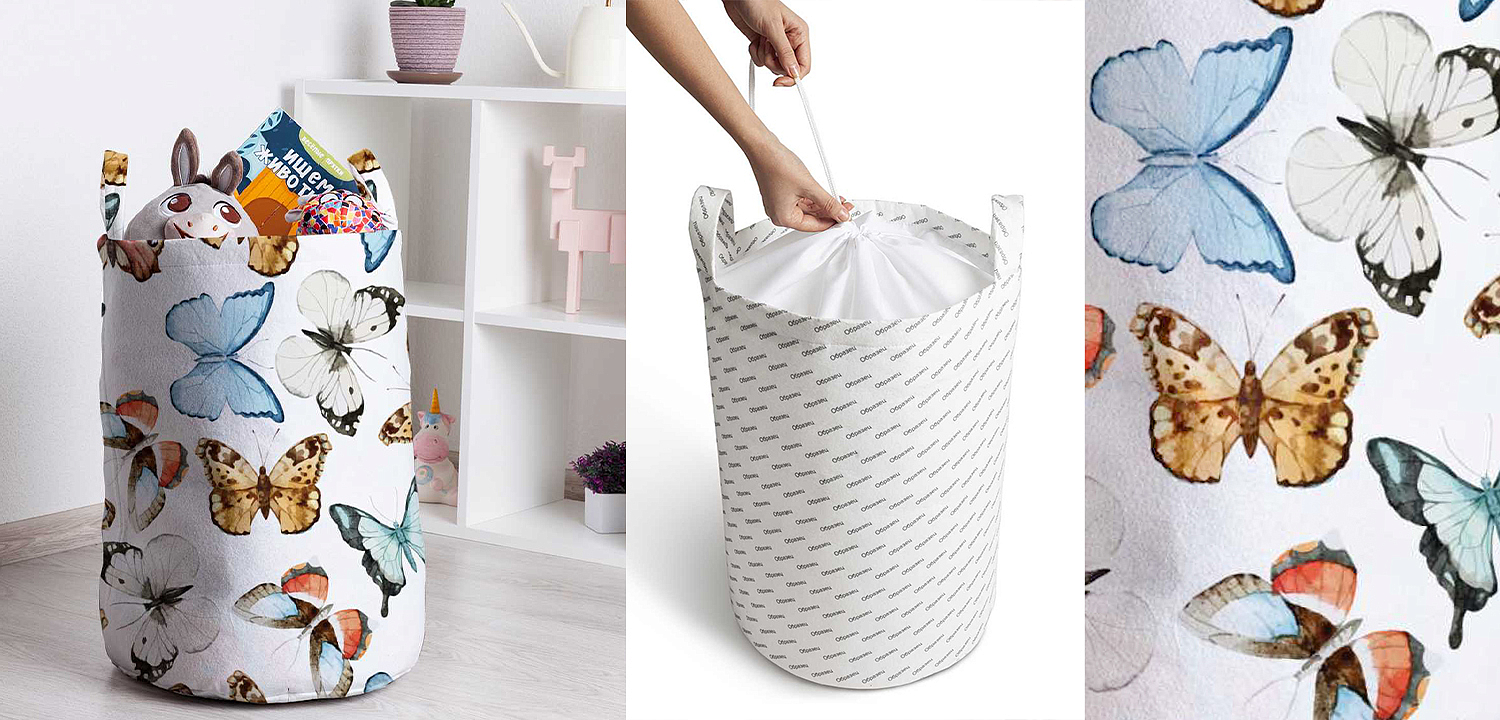 Корзина Butterflies Basket Корзина Butterflies Basket - Loft-Concept в Ульяновске