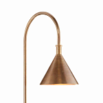 Торшер с конусовидным абажуром на каменном основании Attention варинант исполнения - 1 | Loft Concept в Ульяновске