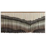 Пейзаж из нитей Макраме Wall decor Black and White Landscape варинант исполнения - 6 | Loft Concept в Ульяновске