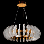 Люстра круглая с фактурными элементами в виде ракушек Inspired Sea варинант исполнения - 2 | Loft Concept в Ульяновске