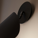 Бра с поворотным плафоном Aracea Black Wall Lamp варинант исполнения - 13 | Loft Concept в Ульяновске