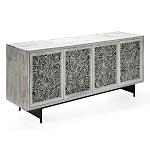 Буфет в гостиную с инкрустацией Palm Sideboard with Bone Inlay варинант исполнения - 2 | Loft Concept в Ульяновске