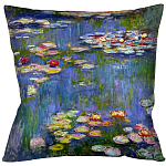 Подушка декоративная Лилии Impressionism in Art варинант исполнения - 1 | Loft Concept в Ульяновске