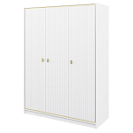 Шкаф белый четырёхдверный для одежды Antique Order варинант исполнения - 2 | Loft Concept в Ульяновске