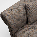 Мебельная ткань Шенилл коричневый цвет 142 см T4-55 варинант исполнения - 9 | Loft Concept в Ульяновске