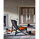 Дизайнерское кресло с подлокотниками из массива дерева Gio Ponti D.156.3 Armchair варинант исполнения - 2 | Loft Concept в Ульяновске