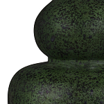 Настольная лампа зеленая с тканевым абажуром Splashes of Green Moss варинант исполнения - 1 | Loft Concept в Ульяновске