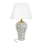 Настольная лампа с цветочной росписью Lamp Flower Painting варинант исполнения - 6 | Loft Concept в Ульяновске