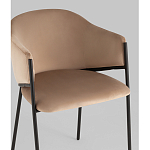 Стул Brace велюр капучино варинант исполнения - 2 | Loft Concept в Ульяновске