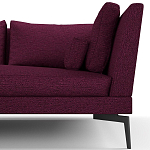 Мебельная ткань Шенилл фиолетовый цвет 138 см T4-27 варинант исполнения - 2 | Loft Concept в Ульяновске