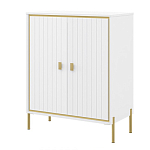 Тумба белая с двумя дверками и полками Antique Order варинант исполнения - 1 | Loft Concept в Ульяновске