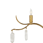 Бра с каркасом в виде веток усыпанных кристаллами Branches with Crystals варинант исполнения - 1 | Loft Concept в Ульяновске