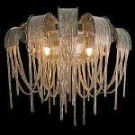 Бра с металиическими цепочками и дугообразными элементами Atlantis Chain варинант исполнения - 2 | Loft Concept в Ульяновске