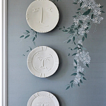 Обои ручная роспись Jasmine Standard colourway on Wood Ash slub silk варинант исполнения - 3 | Loft Concept в Ульяновске