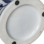 Ваза с бело-синей росписью и изображением цветов Blue & White Ornament варинант исполнения - 2 | Loft Concept в Ульяновске