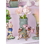 Ваза с птицами и цветами из фарфора с бронзовыми элементами Garden of Eden варинант исполнения - 5 | Loft Concept в Ульяновске