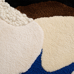 Ковер ручной работы Electric blue and popcorn варинант исполнения - 2 | Loft Concept в Ульяновске