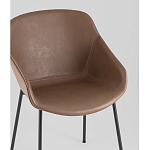 Стул Ashby экокожа светло-коричневый варинант исполнения - 3 | Loft Concept в Ульяновске