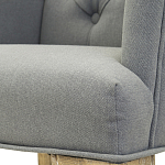 Кресло Mason Classical Armchair grey flax варинант исполнения - 4 | Loft Concept в Ульяновске