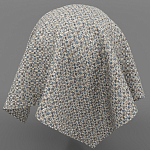 Мебельная ткань Шенилл серо-голубой цвет 142 см T4-47 варинант исполнения - 16 | Loft Concept в Ульяновске