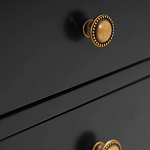 Прикроватная тумба Вlues Black варинант исполнения - 3 | Loft Concept в Ульяновске