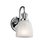 Бра с матовым ребристым плафоном в форме колокола Kichler варинант исполнения - 1 | Loft Concept в Ульяновске