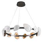 Люстра подвесная круглая с овальными плафонами Iona chandelier варинант исполнения - 5 | Loft Concept в Ульяновске