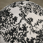 Стул обеденный деревянный с цветочной обивкой Foshan Chair варинант исполнения - 3 | Loft Concept в Ульяновске