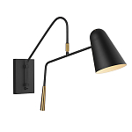 Бра черного цвета с конусным плафоном Feiss варинант исполнения - 1 | Loft Concept в Ульяновске