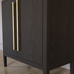 Современный Буфет Primo с 2 дверцами Темный орех варинант исполнения - 4 | Loft Concept в Ульяновске