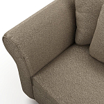 Мебельная ткань Шенилл коричневый цвет 138 см T4-21 варинант исполнения - 5 | Loft Concept в Ульяновске