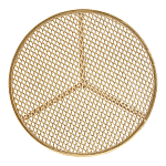 Столик приставной золотистый с орнаментом на столешнице Tanzania варинант исполнения - 2 | Loft Concept в Ульяновске