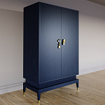 Платяной шкаф Elsa Dreams Blue с 2-мя фасадами варинант исполнения - 1 | Loft Concept в Ульяновске