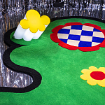 Дизайнерский ковер с цветами Poltronova Tappeto Prato Rug варинант исполнения - 8 | Loft Concept в Ульяновске