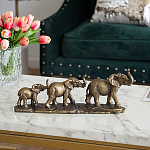 Композиция в виде семьи слонов Elephants Figurine варинант исполнения - 1 | Loft Concept в Ульяновске