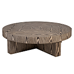 Столик журнальный круглый с полосатым узором Zebroids варинант исполнения - 6 | Loft Concept в Ульяновске