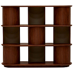 Стеллаж Zacharie Brown Wood Rack варинант исполнения - 2 | Loft Concept в Ульяновске