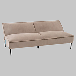 Диван современный вельветовый прямой Worcester Бежевый  варинант исполнения - 4 | Loft Concept в Ульяновске