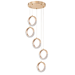 Люстра светодиодная Golden Shackle варинант исполнения - 3 | Loft Concept в Ульяновске