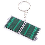 Зеркало брелок складное двухстороннее из натурального камня Малахит Stone Mirrors варинант исполнения - 5 | Loft Concept в Ульяновске