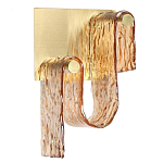 Бра волнистой формы из фактурного стекла Wave варинант исполнения - 5 | Loft Concept в Ульяновске