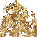 Подвесной светильник золотой с декором в виде лепестков клевера Hanging Clover варинант исполнения - 1 | Loft Concept в Ульяновске