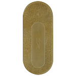 Подставка под благовония из эпоксидной смолы шампань Epoxy Resin Flowers Incense Oval Stand Champagne варинант исполнения - 1 | Loft Concept в Ульяновске